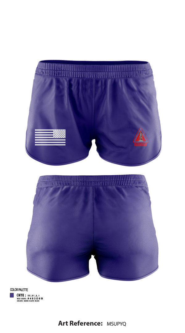 Ranger Panties, Recruiting and Retention Battalion, , Teamtime, Team time, sublimation, custom sports apparel, team uniforms, spirit wear, spiritwear, sports uniforms, custom shirts, team store, custom team store, fundraiser sports, apparel fundraiser