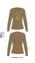 1st Battalion 69th Infantry Regiment 40459574 Women's Long Sleeve V-neck Shirt - 2
