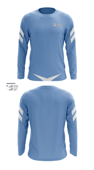 Long Sleeve Performance Shirt, William S Hart Baseball and Softball, Baseball, Teamtime, Team time, sublimation, custom sports apparel, team uniforms, spirit wear, spiritwear, sports uniforms, custom shirts, team store, custom team store, fundraiser sports, apparel fundraiser