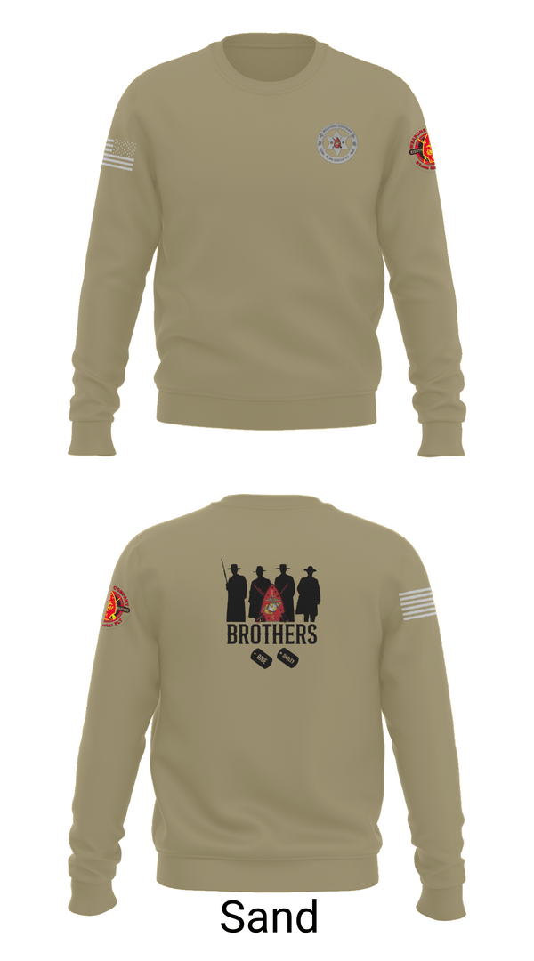 Crew Neck Sweatshirt, Wpns 1/8 Mortars, , Teamtime, Team time, sublimation, custom sports apparel, team uniforms, spirit wear, spiritwear, sports uniforms, custom shirts, team store, custom team store, fundraiser sports, apparel fundraiser