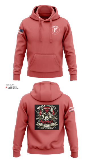 Hoodie, Foxtrot Company, , Teamtime, Team time, sublimation, custom sports apparel, team uniforms, spirit wear, spiritwear, sports uniforms, custom shirts, team store, custom team store, fundraiser sports, apparel fundraiser
