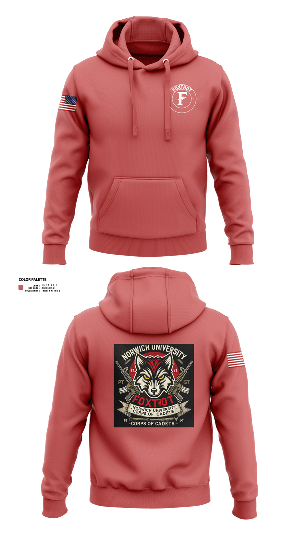 Hoodie, Foxtrot Company, , Teamtime, Team time, sublimation, custom sports apparel, team uniforms, spirit wear, spiritwear, sports uniforms, custom shirts, team store, custom team store, fundraiser sports, apparel fundraiser
