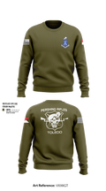 Pershing Rifles Troop L-1 10347059 Crew Neck Sweatshirt - 151