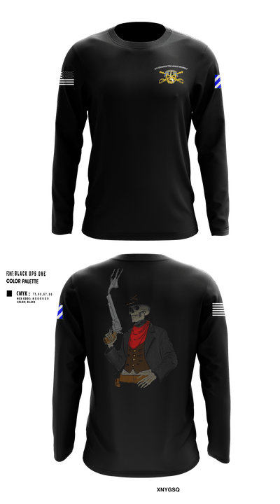 Bandoleros 86621412 Long Sleeve Performance Shirt 15