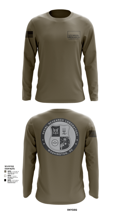 Naval Research Lab 68705363 Long Sleeve Performance Shirt 109