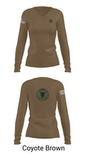 Salem County Tactical Operations 23113534 Women's Long Sleeve V-neck Shirt - 16