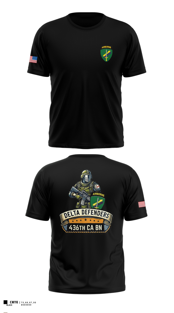 Short Sleeve Performance Shirt, D Co 436th CA BN, , Teamtime, Team time, sublimation, custom sports apparel, team uniforms, spirit wear, spiritwear, sports uniforms, custom shirts, team store, custom team store, fundraiser sports, apparel fundraiser