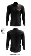 Milford Eagles Pop Warner Football and Cheer 85500081 Quarter Zip Jacket - 2 (1)
