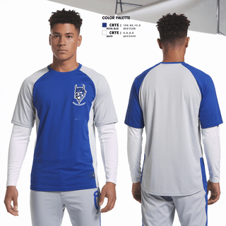 Long Sleeve Performance Shirt, Dreher High School Baseball, Baseball, Teamtime, Team time, sublimation, custom sports apparel, team uniforms, spirit wear, spiritwear, sports uniforms, custom shirts, team store, custom team store, fundraiser sports, apparel fundraiser