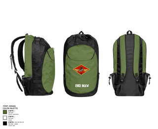 Gear Bag, 2nd MAW, , Teamtime, Team time, sublimation, custom sports apparel, team uniforms, spirit wear, spiritwear, sports uniforms, custom shirts, team store, custom team store, fundraiser sports, apparel fundraiser