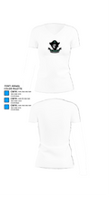 Saint Mary's High School Track & Field 25180397 Women's Short Sleeve V-neck Shirt - 18