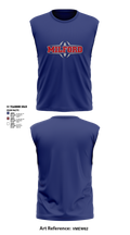 Milford Eagles Pop Warner Football and Cheer 85500081 Tank Top - 1 (3)