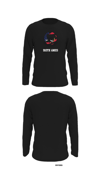 910th AMXS 63315708 Long Sleeve Performance Shirt 32
