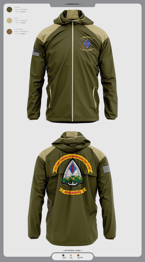 Windbreaker, 1LAR, Marines, Teamtime, Team time, sublimation, custom sports apparel, team uniforms, spirit wear, spiritwear, sports uniforms, custom shirts, team store, custom team store, fundraiser sports, apparel fundraiser