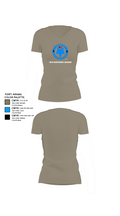 169th Maintenance Squadron 8743649 Women's Short Sleeve V-neck Shirt - 64