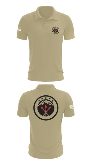 Short Sleeve Performance Polo, 593rd esc, , Teamtime, Team time, sublimation, custom sports apparel, team uniforms, spirit wear, spiritwear, sports uniforms, custom shirts, team store, custom team store, fundraiser sports, apparel fundraiser