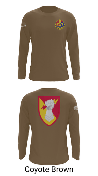 Long Sleeve Performance Shirt, 38th ADA BDE, Army, Teamtime, Team time, sublimation, custom sports apparel, team uniforms, spirit wear, spiritwear, sports uniforms, custom shirts, team store, custom team store, fundraiser sports, apparel fundraiser