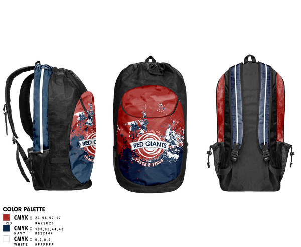 Gear Bag, BASIS DC, Track & Field, Teamtime, Team time, sublimation, custom sports apparel, team uniforms, spirit wear, spiritwear, sports uniforms, custom shirts, team store, custom team store, fundraiser sports, apparel fundraiser