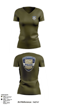 GWPD 22334714 Women's Short Sleeve V-neck Shirt - 1