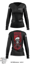 Belfor 35752167 Women's Long Sleeve V-neck Shirt - 6