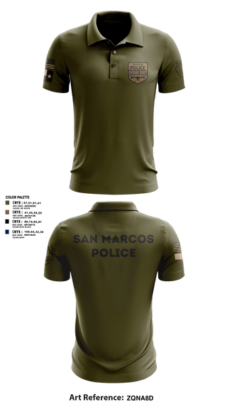 Short Sleeve Performance Polo, San Marcos Police Drone Unit, Police, Teamtime, Team time, sublimation, custom sports apparel, team uniforms, spirit wear, spiritwear, sports uniforms, custom shirts, team store, custom team store, fundraiser sports, apparel fundraiser