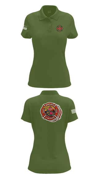 Womens Short Sleeve Performance Polo, Glen Burnie, Fire Department, Teamtime, Team time, sublimation, custom sports apparel, team uniforms, spirit wear, spiritwear, sports uniforms, custom shirts, team store, custom team store, fundraiser sports, apparel fundraiser