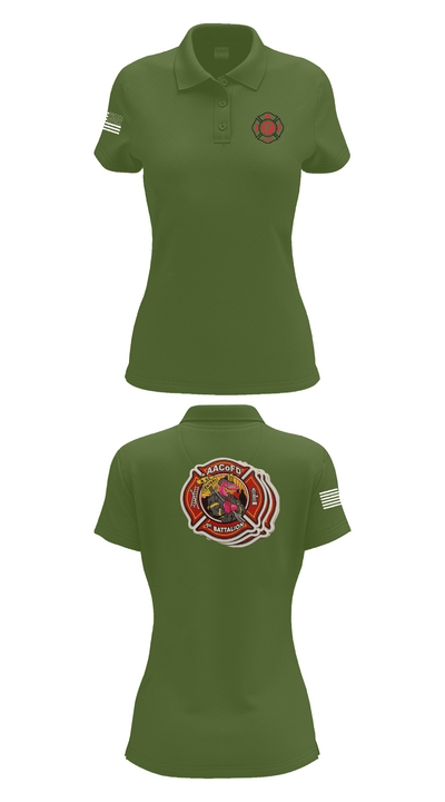 Glen Burnie 74238111 Women's Short Sleeve Performance Polo  - 55