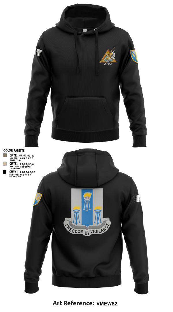 Hoodie, Apex, 502d IEW BN, Army, Teamtime, Team time, sublimation, custom sports apparel, team uniforms, spirit wear, spiritwear, sports uniforms, custom shirts, team store, custom team store, fundraiser sports, apparel fundraiser