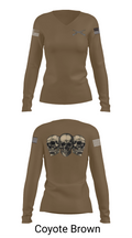 2-11 IBOLC 33981490 Women's Long Sleeve V-neck Shirt - 17