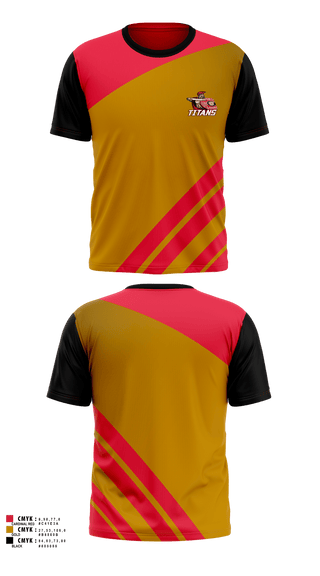 Short Sleeve Performance Shirt, Cesar Chavez Titans Tennis, Tennis, Teamtime, Team time, sublimation, custom sports apparel, team uniforms, spirit wear, spiritwear, sports uniforms, custom shirts, team store, custom team store, fundraiser sports, apparel fundraiser