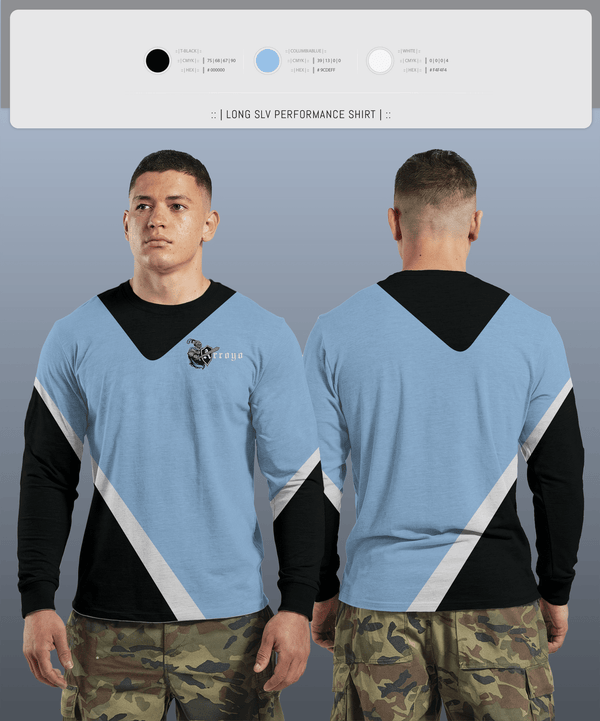 Long Sleeve Performance Shirt, Arroyo Knights Softball, Softball, Teamtime, Team time, sublimation, custom sports apparel, team uniforms, spirit wear, spiritwear, sports uniforms, custom shirts, team store, custom team store, fundraiser sports, apparel fundraiser