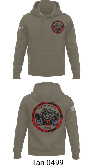 Hoodie, 41st CEC-A, Army, Teamtime, Team time, sublimation, custom sports apparel, team uniforms, spirit wear, spiritwear, sports uniforms, custom shirts, team store, custom team store, fundraiser sports, apparel fundraiser