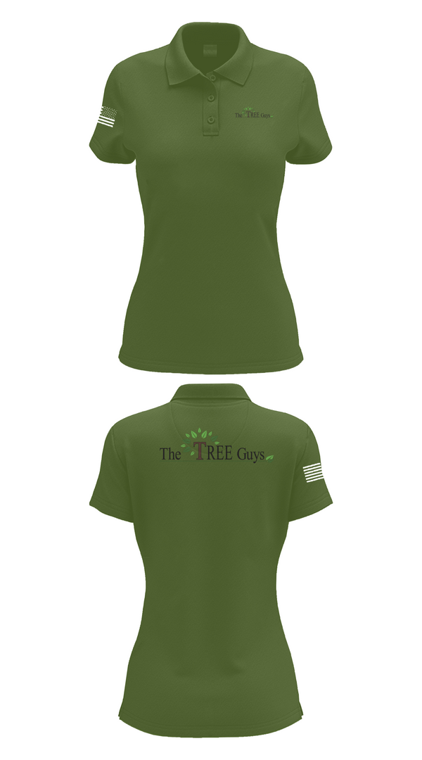 Womens Short Sleeve Performance Polo, The tree guys, , Teamtime, Team time, sublimation, custom sports apparel, team uniforms, spirit wear, spiritwear, sports uniforms, custom shirts, team store, custom team store, fundraiser sports, apparel fundraiser