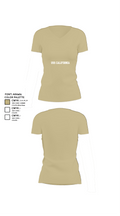 USS California 47794355 Women's Short Sleeve V-neck Shirt - 80