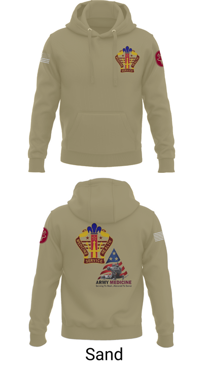 USA MEDDAC KAHC 77066596 Hoodie - 98