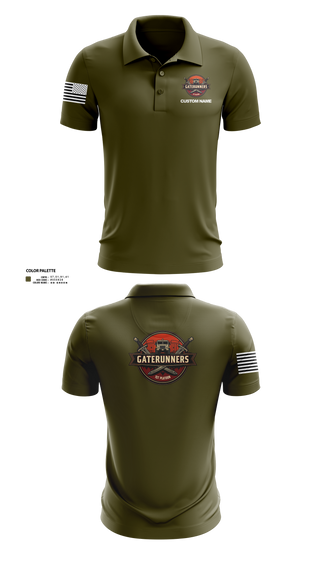 Short Sleeve Performance Polo, C Co 541st, Army, Teamtime, Team time, sublimation, custom sports apparel, team uniforms, spirit wear, spiritwear, sports uniforms, custom shirts, team store, custom team store, fundraiser sports, apparel fundraiser