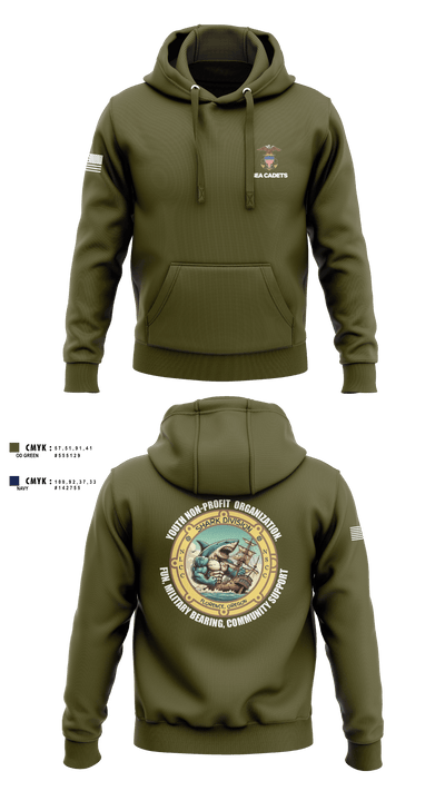 US Naval Sea Cadets Shark Division 57906218 Hoodie - 3