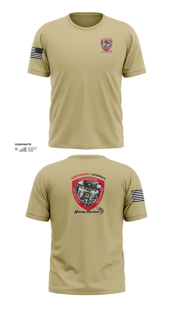 Short Sleeve Performance Shirt, Northwest Georgia Young Marines, , Teamtime, Team time, sublimation, custom sports apparel, team uniforms, spirit wear, spiritwear, sports uniforms, custom shirts, team store, custom team store, fundraiser sports, apparel fundraiser