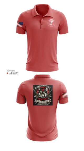 Short Sleeve Performance Polo, Foxtrot Company, , Teamtime, Team time, sublimation, custom sports apparel, team uniforms, spirit wear, spiritwear, sports uniforms, custom shirts, team store, custom team store, fundraiser sports, apparel fundraiser