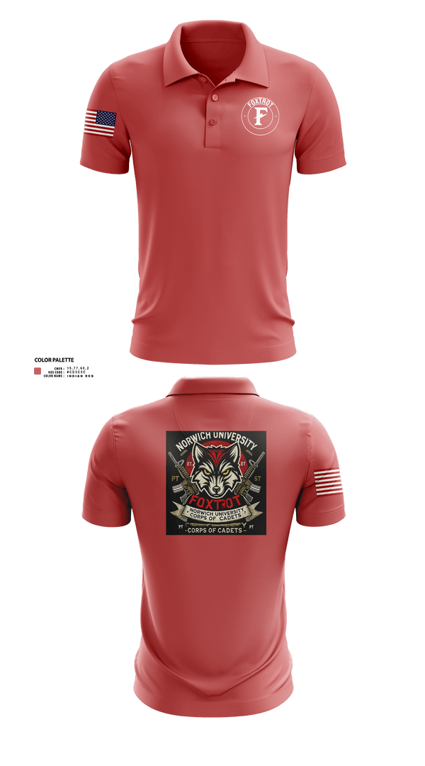 Short Sleeve Performance Polo, Foxtrot Company, , Teamtime, Team time, sublimation, custom sports apparel, team uniforms, spirit wear, spiritwear, sports uniforms, custom shirts, team store, custom team store, fundraiser sports, apparel fundraiser