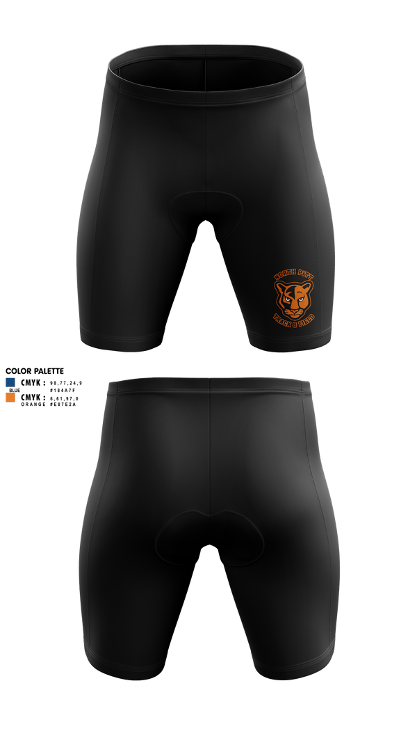 Mens Compression Shorts, North Pitt High School Track and Field, Track & Field, Teamtime, Team time, sublimation, custom sports apparel, team uniforms, spirit wear, spiritwear, sports uniforms, custom shirts, team store, custom team store, fundraiser sports, apparel fundraiser