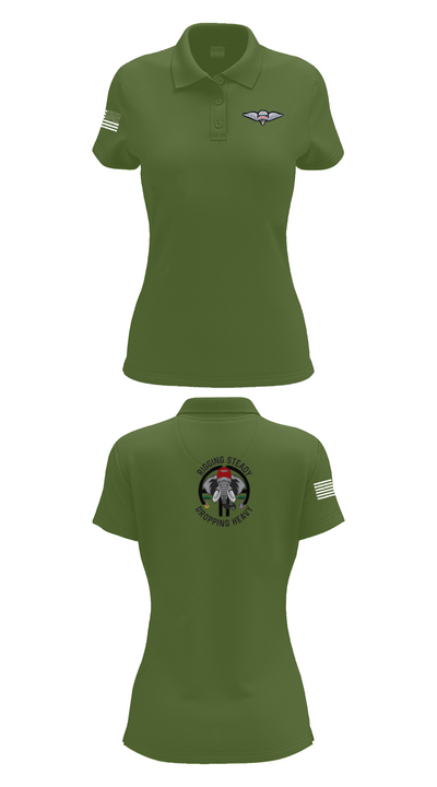 Echo Company 50720831 Women's Short Sleeve Performance Polo  - 55