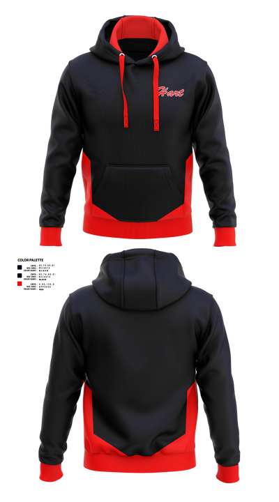 William S Hart Baseball and Softball 95484617 Hoodie - 1