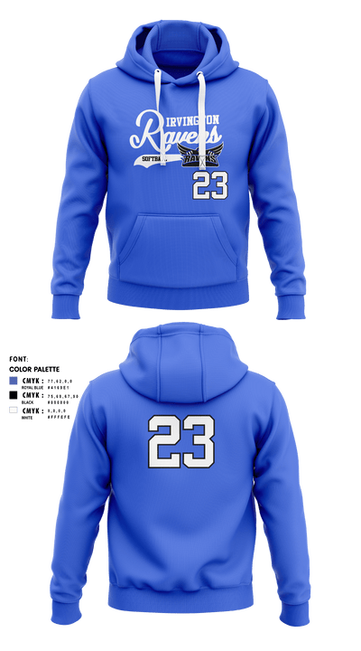 Irvington Preparatory Academy Softball 81081821 Hoodie - 3