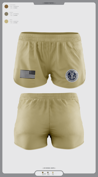 Ranger Panties, PREVENTATIVE MEDICINE, , Teamtime, Team time, sublimation, custom sports apparel, team uniforms, spirit wear, spiritwear, sports uniforms, custom shirts, team store, custom team store, fundraiser sports, apparel fundraiser