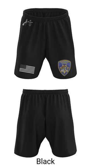 Athletic Shorts With Pockets, California Highway Patrol, , Teamtime, Team time, sublimation, custom sports apparel, team uniforms, spirit wear, spiritwear, sports uniforms, custom shirts, team store, custom team store, fundraiser sports, apparel fundraiser