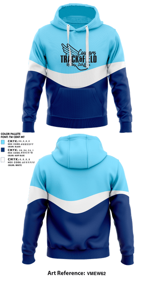 Hoodie, Southwest Edgecombe Cougars, Track & Field, Teamtime, Team time, sublimation, custom sports apparel, team uniforms, spirit wear, spiritwear, sports uniforms, custom shirts, team store, custom team store, fundraiser sports, apparel fundraiser