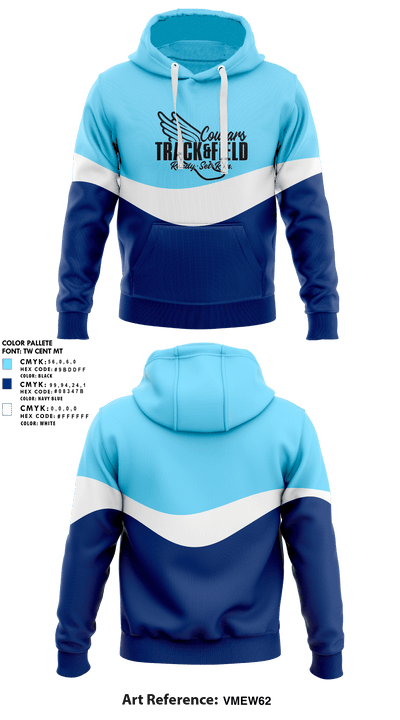 Southwest Edgecombe Cougars 34043966 Hoodie - 1