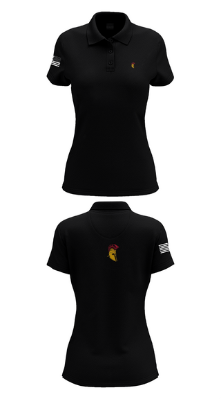 Womens Short Sleeve Performance Polo, Detachment 9, , Teamtime, Team time, sublimation, custom sports apparel, team uniforms, spirit wear, spiritwear, sports uniforms, custom shirts, team store, custom team store, fundraiser sports, apparel fundraiser