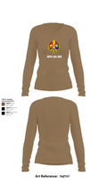 38th ADA BDE 15274491 Women's Long Sleeve V-neck Shirt - 2